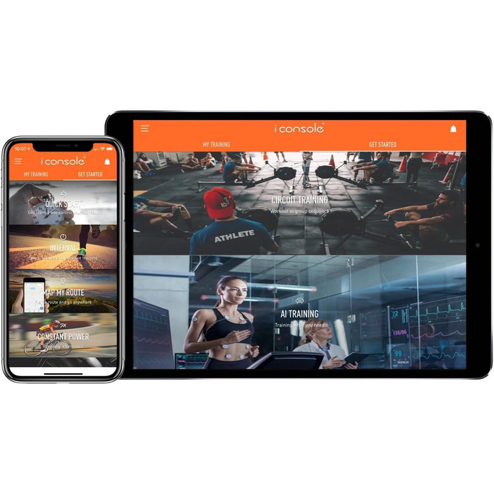 VirtuFit iConsole CTR 2.1: Еліптичний тренажер для дому з iConsole, 150 кг, переможець тестів