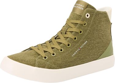 Чоловічі кросівки Tommy Hilfiger Vulcanized Summer, колір Mash Green (47 EU)