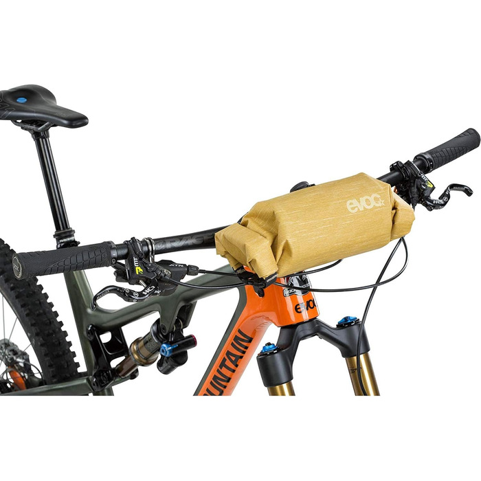 Велосипедна сумка на кермо EVOC Handlebar Pack BOA, водостійка, 2,5/5 л, швидкий доступ, система BOA, жовта