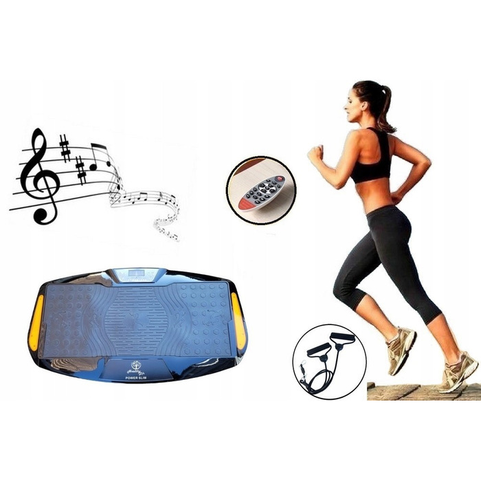 Віброплатформа для масажу тіла Maxtech Vibro Max-319G, 200 Вт