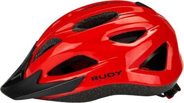 Велошолом Rudy Project Rocky з окулярами, червоний, розмір M (52-57 см)
