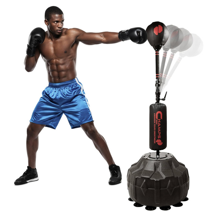 Боксерський мішок Cobra Reflex Bag – покращений мішок з ультрашвидким відскоком для розвитку швидкості, рефлексів та витривалості. Регульована висота, стійка та безпечний.