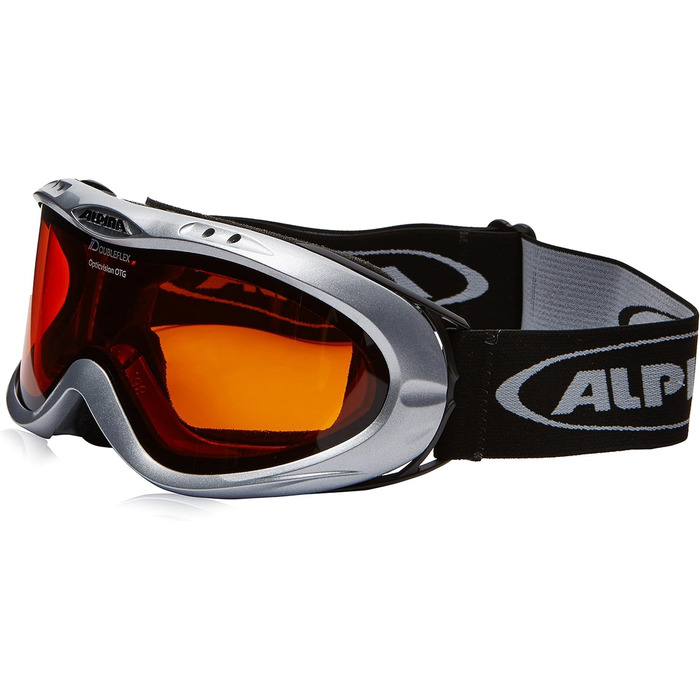 Гірськолижні окуляри Alpina Opticvision D для дорослих, універсальний розмір (сріблястий)