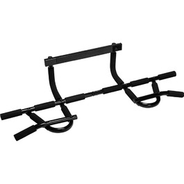 VirtuFit Турнік багатофункціональний - стійка для підтягувань Deluxe чорного кольору - тренажер