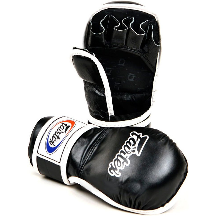 Боксерські рукавички Fairtex FGV15 для MMA, чорні, розмір L