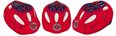 Комплект захисту: наколінники, налокітники та шолом для роликів, скейта та велосипеда Spider-Man