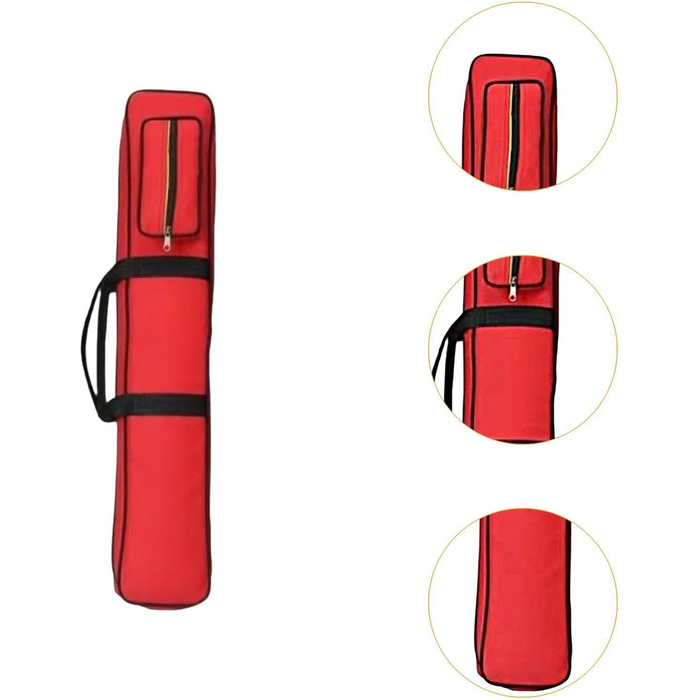 Чохол для більярдних київ, вінтажний стиль, великі кишені, червоний колір