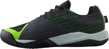 Тенісні кросівки Wilson Rush Pro Extra Duty, 43 1/3 EU, чорний/жовтий/зелений, Gecko