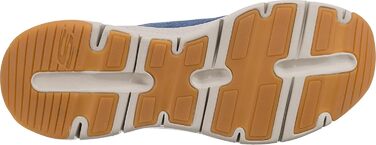 Чоловічі кросівки Skechers Arch Fit Waveport, 42 EU, темно-синій, сітчаста обробка