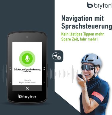 Велокомп'ютер Bryton Rider 750SE з GPS, 2.8'' кольоровий сенсорний екран, офлайн карта ЄС, навігація