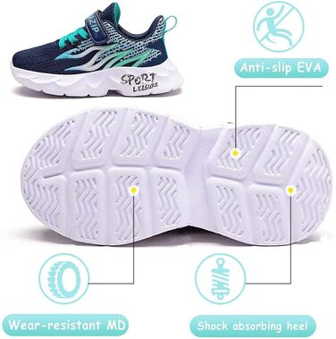 Дитячі кросівки Kinder Cx6888: спортивні, для бігу, зала, баскетболу, прогулянок, блакитні