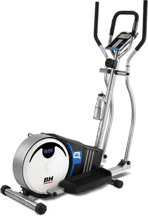 Еліптичний тренажер BH Fitness Quick, білий/чорний/синій, універсальний