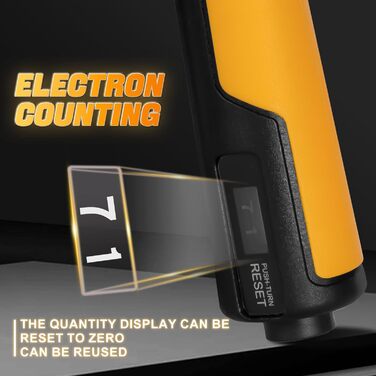 Тренування хватки Griffkrafttrainer: регульований опір 35-70 кг, тренажер передпліччя, цифровий лічильник, посилення хватки. Оранжевий/Західний колір у зигзагоподібному візерунку (Sunset Chevron)