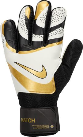 Воротарські рукавички Nike NK GK Match HO23, чорні/білі/золоті, розмір 11