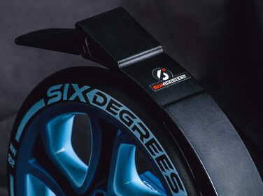 Самокат Six Degrees алюмінієвий, складаний, з підніжкою, колеса 205 мм, ABEC 7, регульована висота, сертифікат GS, переможець тестів