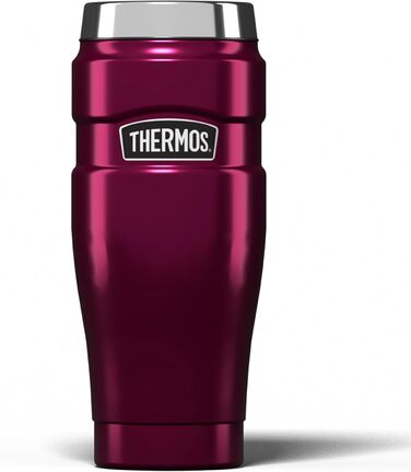 Термокружка Thermos King з нержавіючої сталі, 470 мл, колір малиновий