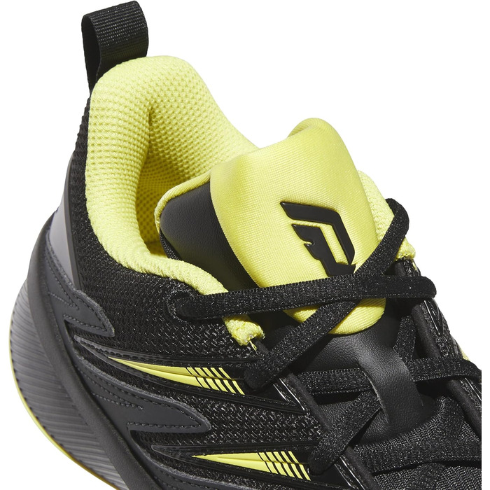 Кросівки баскетбольні Adidas Unisex Certified 3 (22 EU, чорний/Pure Sulfur/Carbon)