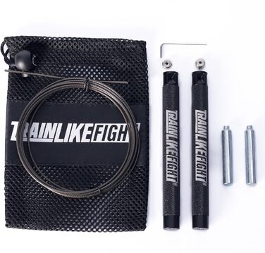 Скакалка для фітнесу TRAINLIKEFIGHT RAM Speed Rope, швидкісна, для кросфіту та тренувань