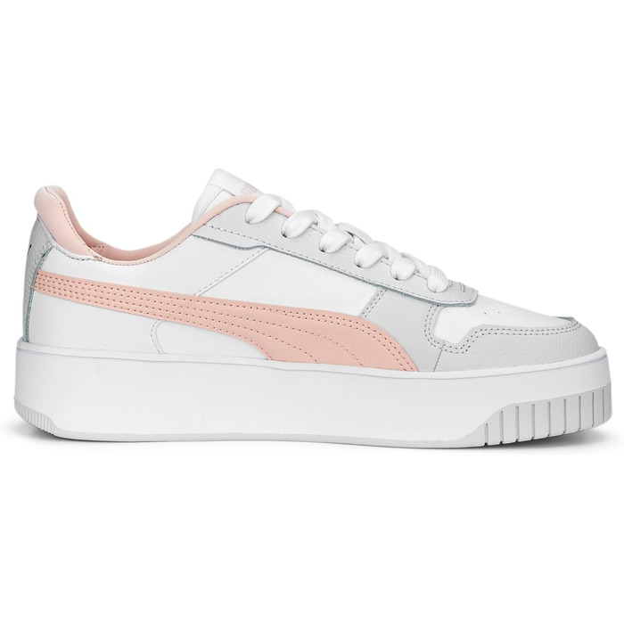 Жіночі кросівки PUMA Carina Street White Rose Dust Feather Gray, розмір 40 EU