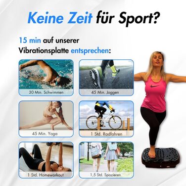 Вібраційна платформа Winch W.1.0 PRO | Електрична віброплатформа для дому | До 150 кг, 120 рівнів, з пультом ДУ, стрічки опору, чорний