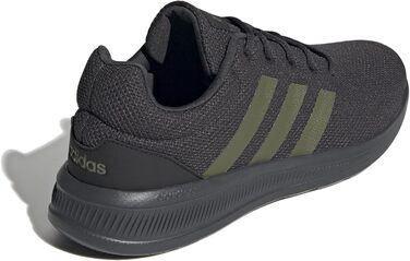 Кросівки Adidas Lite Racer Cln для чоловіків (40 EU, Carbon Focus Olive Grey)