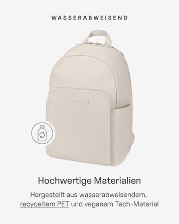 Рюкзак Kapten & Son Aalborg 12 л для ноутбука 12'' – стильний міський рюкзак для жінок і чоловіків, ручна поклажа, універсальний для навчання, роботи та подорожей