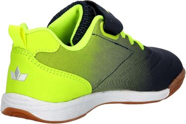 Дитячі спортивні черевики Lico Marlin для залу, 34 EU, блакитний/лимонний