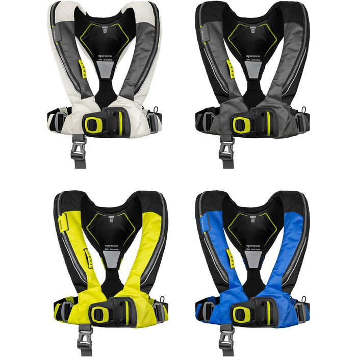 Рятувальний жилет Spinlock Deckvest 6D 170N з HRS-системою, білий