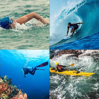 WEAXIO Неопренові рукавички для плавання та дайвінгу 3мм/5мм, чоловічі/жіночі, зимові терморукавички преміум-якості, рукавички для плавання XL 5мм