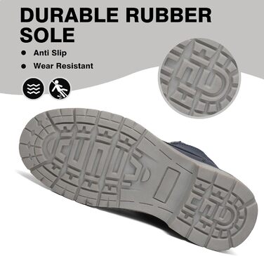 Зимові черевики Mishansha Herren для жінок. Теплі, водонепроникні, на шнурівці. Розмір 42 EU, темно-синій.