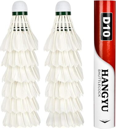 Волани для бадмінтону Yonex (12 шт) - професійні, для тренувань та вулиці, висока стабільність