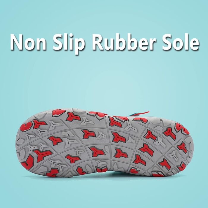 Дитячі трекінгові черевики FLIOZY - легкі, неслизькі, дихаючі, для дівчаток та хлопчиків (29 EU, блакитний)