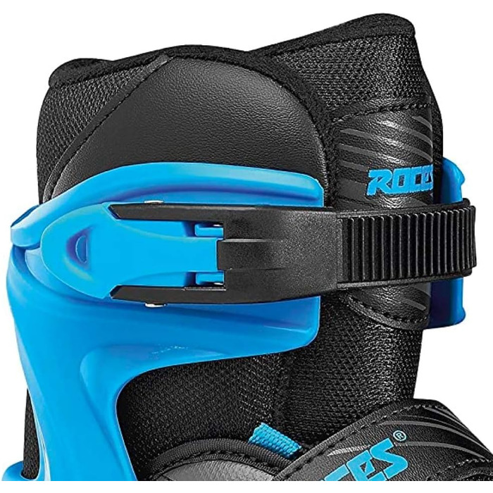 Роликові ковзани Roces Kinder Quaddy для хлопчиків, регульовані розміри 30-33, чорно-синій