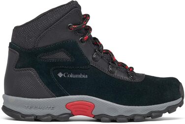 Трекінгові черевики Columbia Newton Ridge Amped Mid Rise для дітей (36 EU, Black Mountain Red Youth)