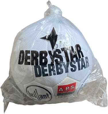 Професійний футбольний м'яч Derbystar Brilliant APS Retro, розмір 5, для змагань