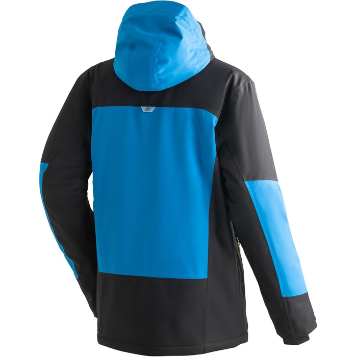 Чоловіча гірськолижна куртка Maier Sports Beskid 60 Black/Imperial Blue: водонепроникна, дихаюча, з 4-стороннім стретчем та утепленням mTHERM