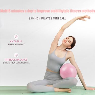 Набір для пілатесу: Magic Circle, еластичні стрічки, м'яч, шкарпетки, ролер. Тренування вдома для жінок та початківців