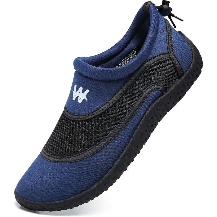 Водні черевики WateLves: дихаючі, швидковисихаючі, унісекс, для плавання, пляжу, басейну, розмір 39 EU, блакитний