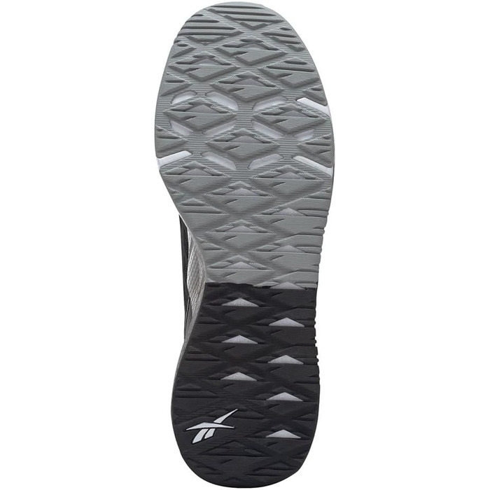 Крос-тренажери Reebok Nanoflex для чоловіків, 44.5 EU, чорний/білий/сірий
