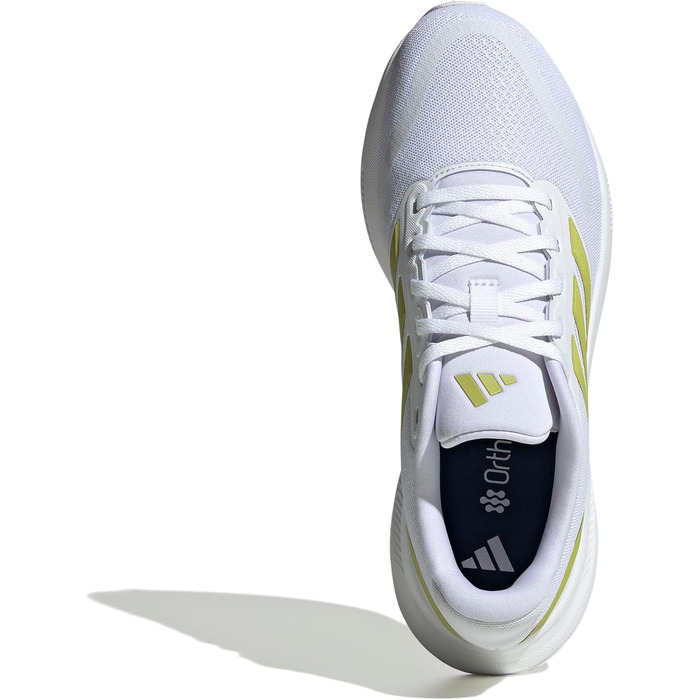 Жіночі кросівки для бігу adidas Runfalcon 5 з амортизацією Cloudfoam, білі, розмір 36 EU