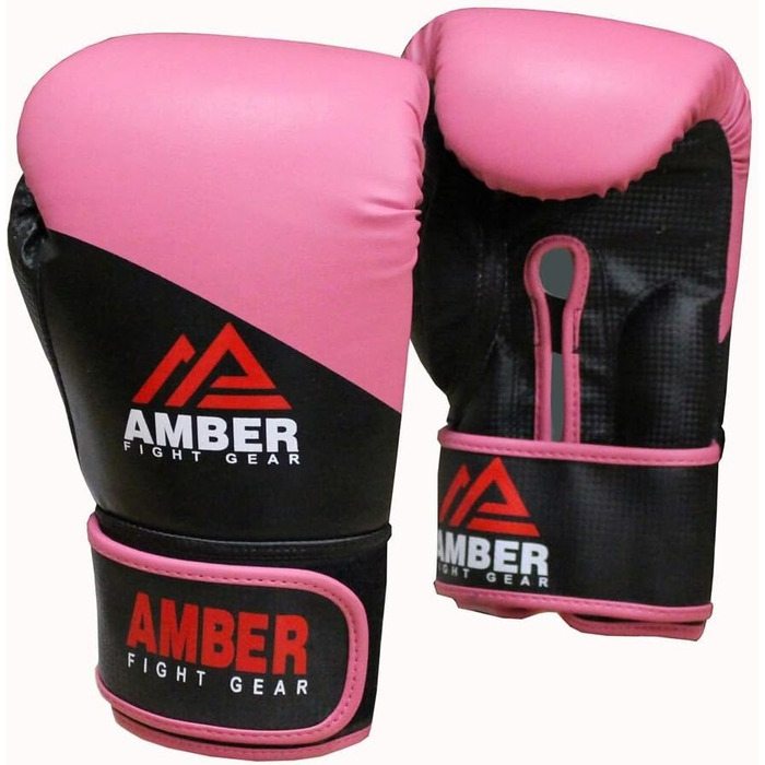 Amber Fight Gear рукавички для тренувань Pro Style, рожеві (12)