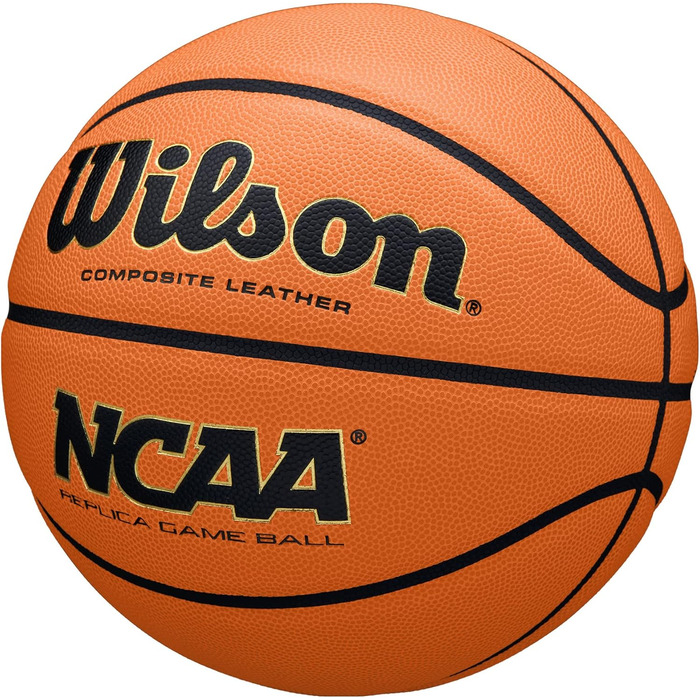 Баскетбольний м’яч Wilson NCAA Replica, 17,8–74,9 см
