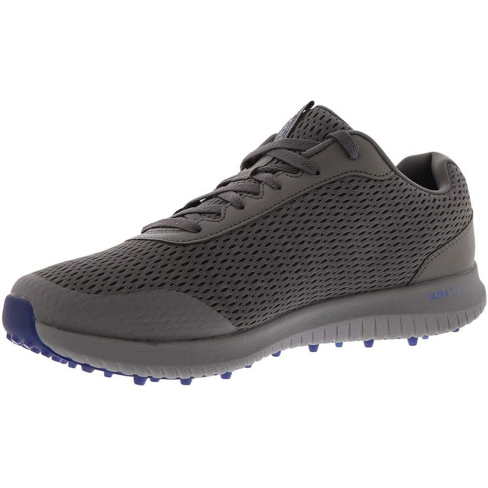 Чоловічі гольф-шоу Skechers Elite 5 Range Relaxed Fit, водонепроникні, без шипів, 45 EU, антрацит/темно-синій