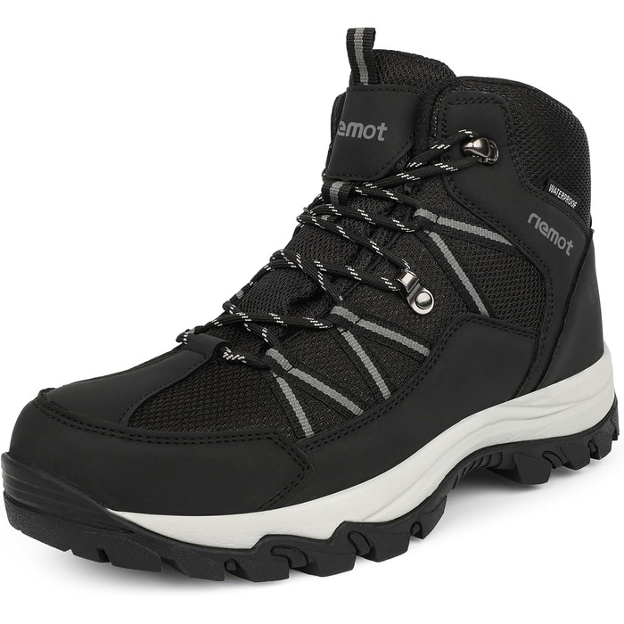 Черевики для трекінгу жіночі, туристичні черевики, трекінгові черевики, черевики для хайкінгу, чорні, 40 EU
