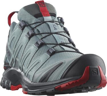 Чоловічі трекінгові черевики Salomon XA PRO 3D Gore-TEX 44 2/3 EU Lead Black Barbados Cherry