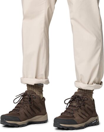 Чоловічі трекінгові черевики Columbia Redmond™ IV Mid Waterproof Cordovan Tangy Orange (40 EU)