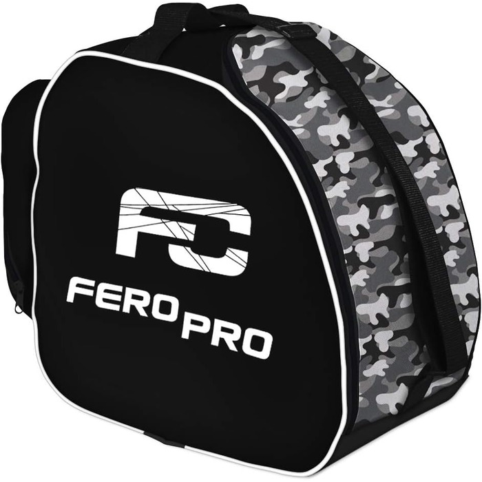 Ferocity Premium набір: сумка для лиж, сумка для лижних черевиків, шолома та палиць, камуфляж