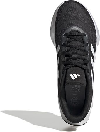 Жіночі кросівки Adidas Switch Run W, 39 1/3 EU, чорний/білий/сріблястий