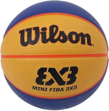 М'яч для баскетболу Wilson FIBA 3x3 Mini, гумовий, унісекс, для дорослих