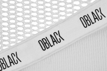 Чоловіча бейсболка-тракер Oblack Classic Total Black, універсальний розмір, біла